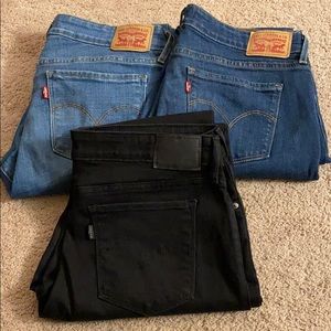 Levi 711 size 31 Haul